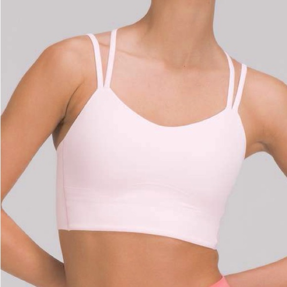 lululemon strawberry milkshake like a cloud bra